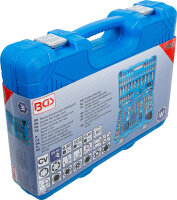 Steckschlüssel-Satz Wellenprofil | Antrieb 6,3 mm (1/4") / 10 mm (3/8") / 12,5 mm (1/2") | 192-tlg.