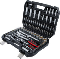 Steckschlüssel-Satz | Antrieb 6,3 mm (1/4") / 12,5 mm (1/2") | 94-tlg.