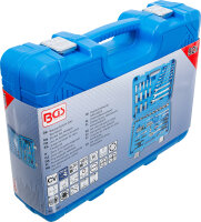 Steckschlüssel-Satz Sechskant | Antrieb 6,3 mm (1/4") / 10 mm (3/8") | Zollgrößen | 92-tlg.