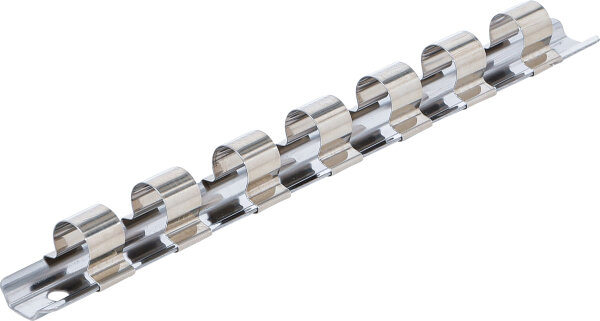 Aufsteckschiene mit 7 Clips | 12,5 mm (1/2")