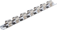 Aufsteckschiene mit 7 Clips | 12,5 mm (1/2")