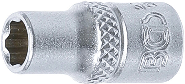 Steckschlüssel-Einsatz Super Lock | Antrieb Innenvierkant 6,3 mm (1/4") | SW 6 mm