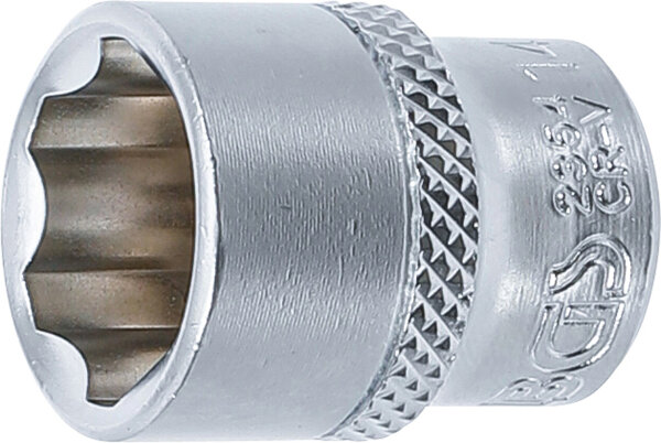 Steckschlüssel-Einsatz Super Lock | Antrieb Innenvierkant 6,3 mm (1/4") | SW 14 mm