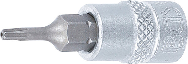 Bit-Einsatz | Antrieb Innenvierkant 6,3 mm (1/4") | T-Profil (für Torx) mit Bohrung T8