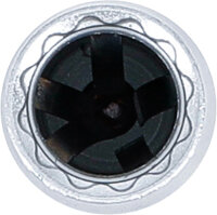 Zündkerzen-Gelenkeinsatz Zwölfkant mit Haltefeder | Antrieb Innenvierkant 10 mm (3/8") | SW 14 mm