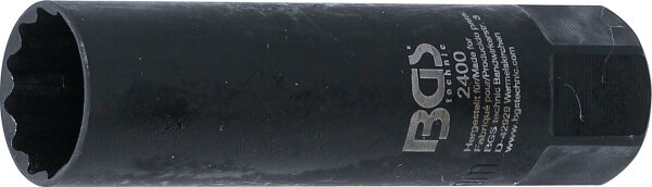 Zündkerzen-Einsatz Sechskant | Antrieb Innenvierkant 10 mm (3/8") | SW 14 mm