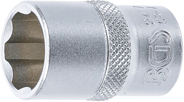 Steckschlüssel-Einsatz Super Lock | Antrieb Innenvierkant 12,5 mm (1/2") | SW 17 mm