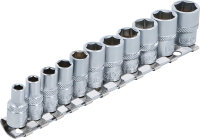 Steckschlüssel-Einsatz-Satz Sechskant | Antrieb...