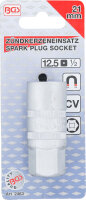 Zündkerzen-Einsatz mit Magnet, Sechskant | Antrieb Innenvierkant 12,5 mm (1/2") | SW 21 mm