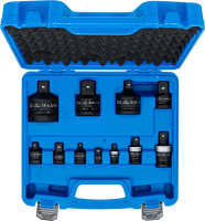 Kraft-Adapter- und Kugelgelenk-Satz | 6,3 mm (1/4") - 25 mm (1") | 11-tlg.