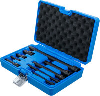 Kraft-Verlängerungs-Satz | 6,3 mm (1/4") / 10 mm (3/8") / 12,5 mm (1/2") | 9-tlg.