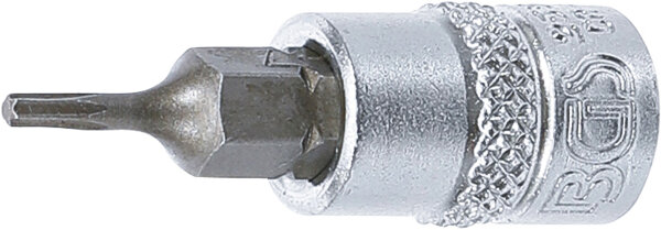 Bit-Einsatz | Antrieb Innenvierkant 6,3 mm (1/4") | T-Profil (für Torx) T7