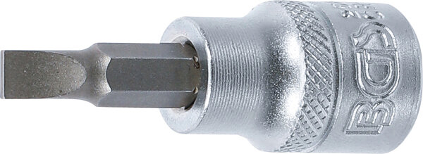 Bit-Einsatz | Antrieb Innenvierkant 10 mm (3/8") | Schlitz 5,5 mm