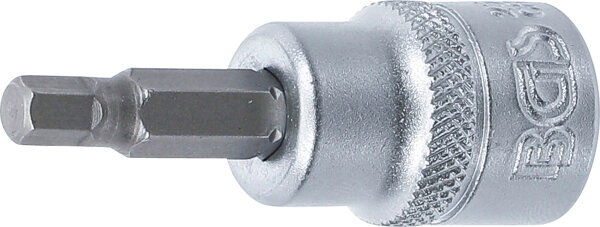Bit-Einsatz | Antrieb Innenvierkant 10 mm (3/8") | Innensechskant 5 mm