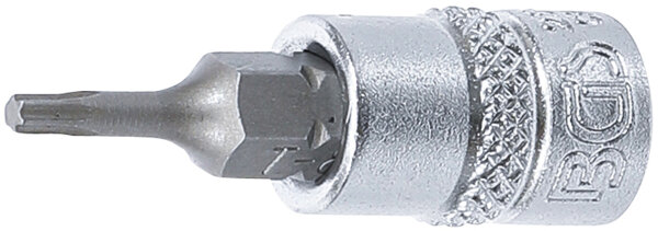 Bit-Einsatz | Antrieb Innenvierkant 6,3 mm (1/4") | T-Profil (für Torx) T8
