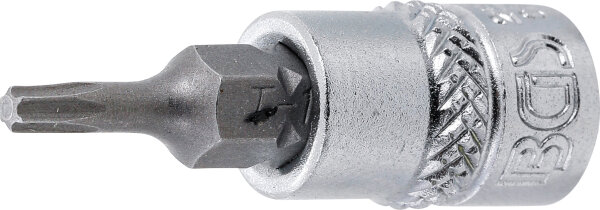 Bit-Einsatz | Antrieb Innenvierkant 6,3 mm (1/4") | T-Profil (für Torx) T10