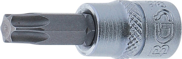 Bit-Einsatz | Antrieb Innenvierkant 6,3 mm (1/4") | T-Profil (für Torx) T40
