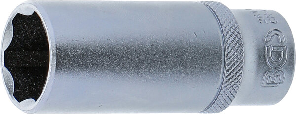 Steckschlüssel-Einsatz Super Lock, tief | Antrieb Innenvierkant 10 mm (3/8") | SW 18 mm