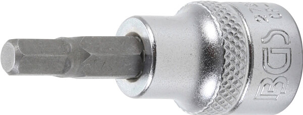 Bit-Einsatz | Antrieb Innenvierkant 10 mm (3/8") | Innensechskant 7/32"