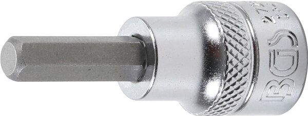 Bit-Einsatz | Antrieb Innenvierkant 10 mm (3/8") | Innensechskant 1/4"