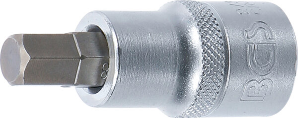 Bit-Einsatz | Länge 55 mm | Antrieb Innenvierkant 12,5 mm (1/2") | Innensechskant 3/8"