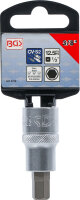 Bit-Einsatz | Länge 55 mm | Antrieb Innenvierkant 12,5 mm (1/2") | Innensechskant 3/8"