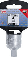 Steckschlüssel-Adapter | Innenvierkant 20 mm...