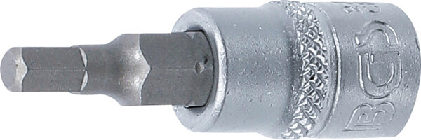 Bit-Einsatz | Antrieb Innenvierkant 6,3 mm (1/4") | Innensechskant 5/32"