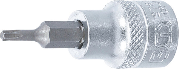 Bit-Einsatz | Antrieb Innenvierkant 10 mm (3/8") | T-Profil (für Torx) T10