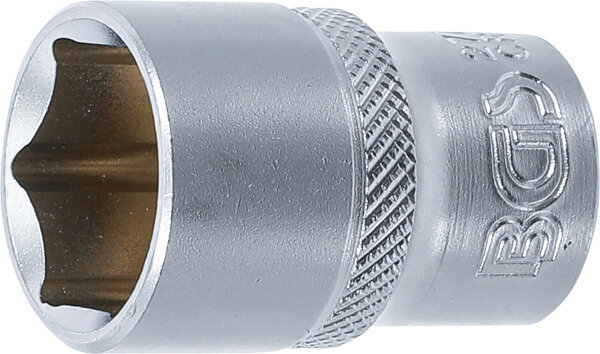 Steckschlüssel-Einsatz Sechskant | Antrieb Innenvierkant 12,5 mm (1/2") | SW 3/4"