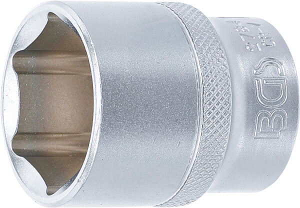 Steckschlüssel-Einsatz Sechskant | Antrieb Innenvierkant 12,5 mm (1/2") | SW 1.1/16"