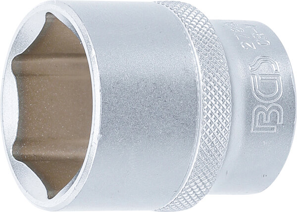 Steckschlüssel-Einsatz Sechskant | Antrieb Innenvierkant 12,5 mm (1/2") | SW 1.1/8"