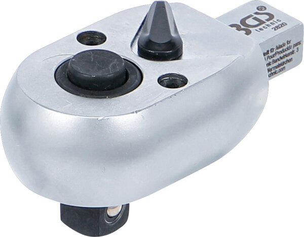 Einsteck-Umschaltknarre | 10 mm (3/8") | Aufnahme 9 x 12 mm