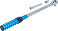 Drehmomentschlüssel-Satz | mit Adapter + Verlängerung | Abtrieb Außenvierkant 12,5 mm (1/2") | 40 - 220 Nm | 3-tlg.