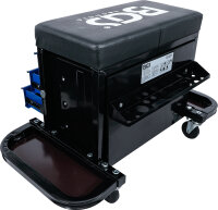 Werkstatt-Rollsitz | mit 3 Schubladen