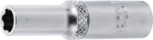 Steckschlüssel-Einsatz Super Lock, tief | Antrieb Innenvierkant 6,3 mm (1/4") | SW 6 mm