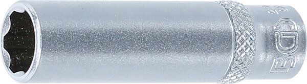 Steckschlüssel-Einsatz Super Lock, tief | Antrieb Innenvierkant 6,3 mm (1/4") | SW 9 mm