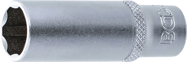 Steckschlüssel-Einsatz Super Lock, tief | Antrieb Innenvierkant 6,3 mm (1/4") | SW 12 mm