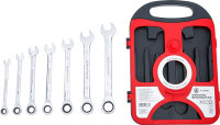 Ratschenring-Maulschlüssel-Satz | SW 8 - 19 mm | 7-tlg.
