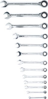 Ratschenring-Maulschlüssel-Satz | SW 8 - 32 mm | 13-tlg.