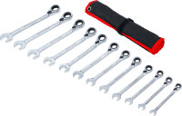Ratschenring-Maulschlüssel-Satz | umschaltbar | SW 8...