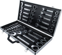 Ratschenring-Maulschlüssel-Satz | SW 6 - 32 mm | 22-tlg.