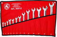 Ratschenring-Maulschlüssel-Satz | flexible Köpfe | SW 8 - 32 mm | 13-tlg.