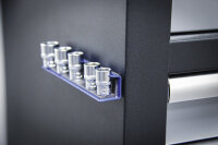 Halteschiene für Steckschlüssel-Einsätze | magnetisch | für Antrieb 6,3 mm (1/4")