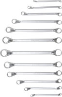 Doppel-Ringschlüssel-Satz | tief gekröpft | SW 6 - 32 mm | 12-tlg.