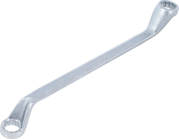 Doppel-Ringschlüssel | tief gekröpft | SW 17 x 19 mm