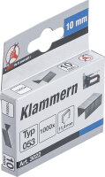 Klammern | Typ 53 | 10 x 11,4 mm | 1000 Stück