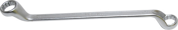 Doppel-Ringschlüssel | tief gekröpft | SW 21 x 23 mm