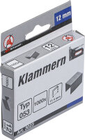 Klammern | Typ 53 | 12 x 11,4 mm | 1000 Stück