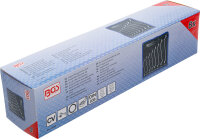 Doppel-Ringschlüssel-Satz | tief gekröpft | SW 6 x 7 - 20 x 22 mm | 8-tlg.